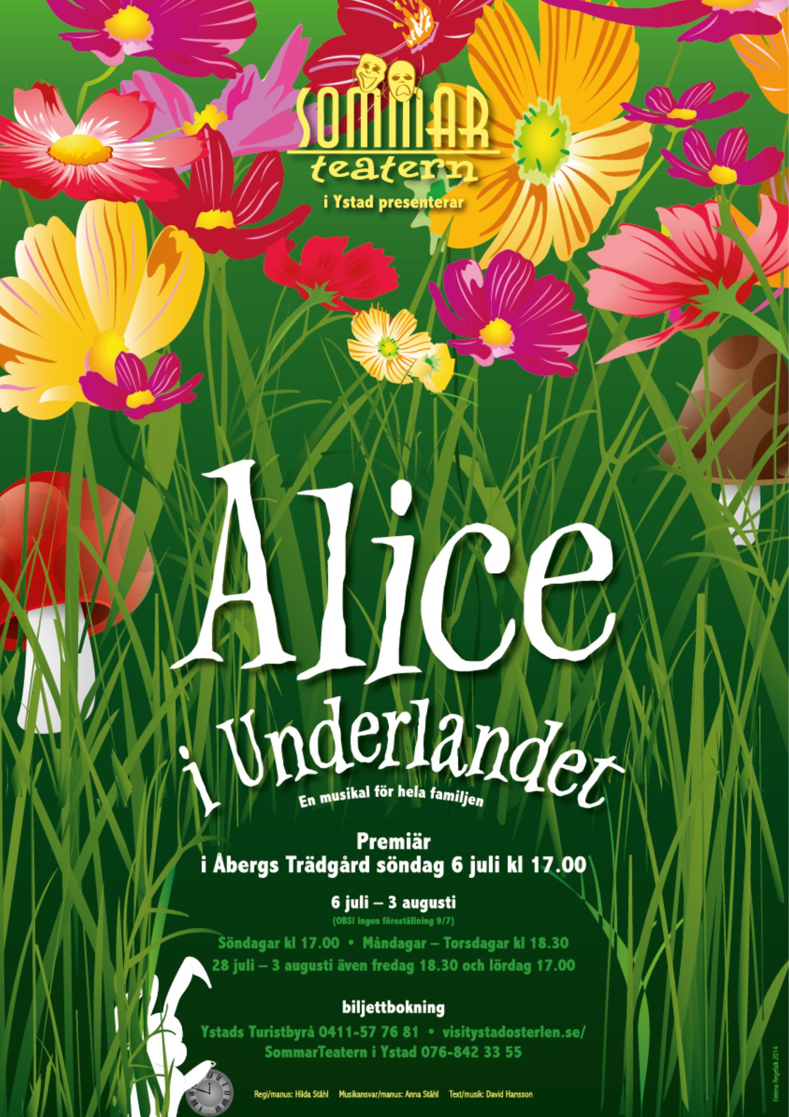 Alice i Underlandet 2014 — Affisch