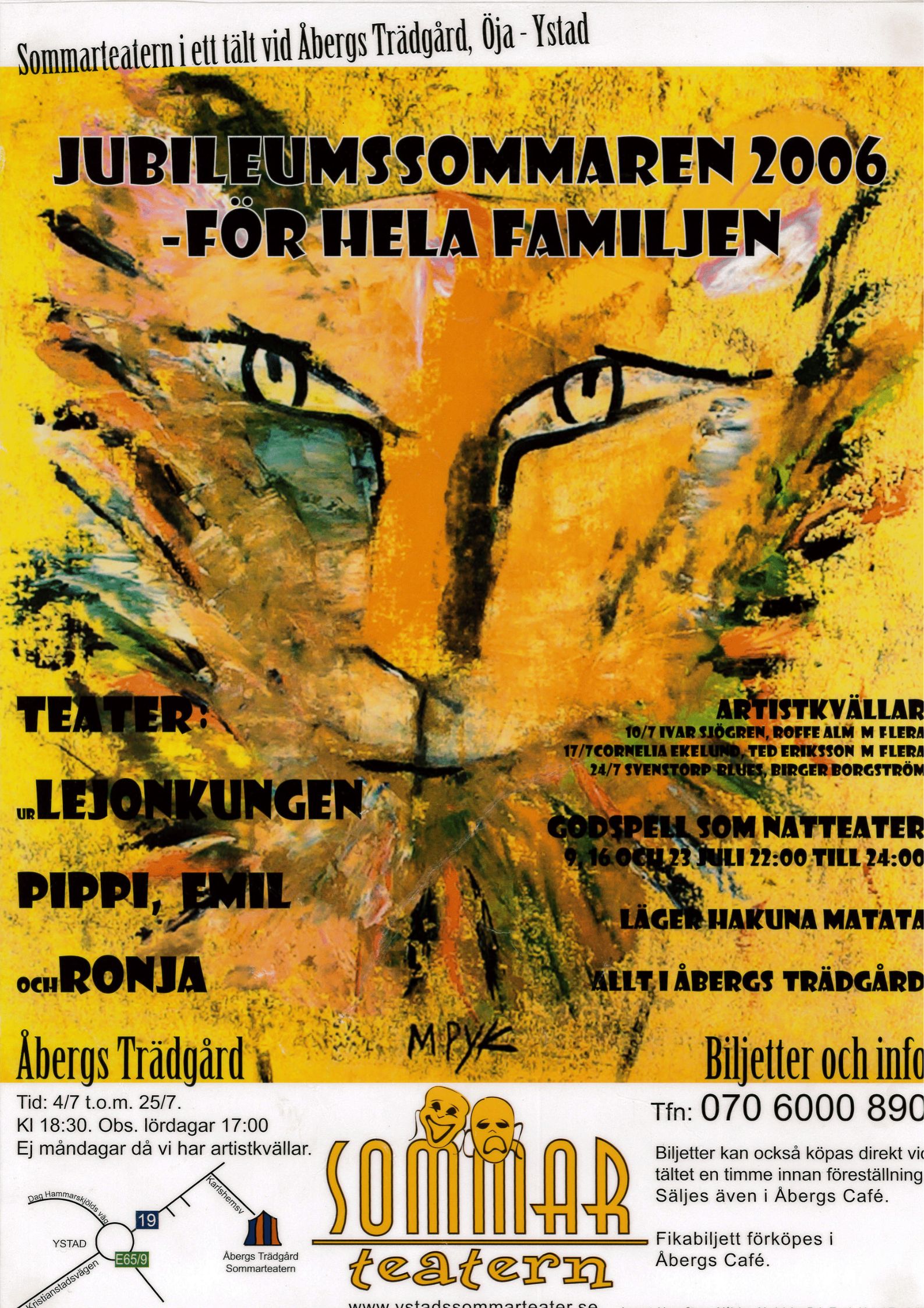 Lejonkungen 2006 affisch