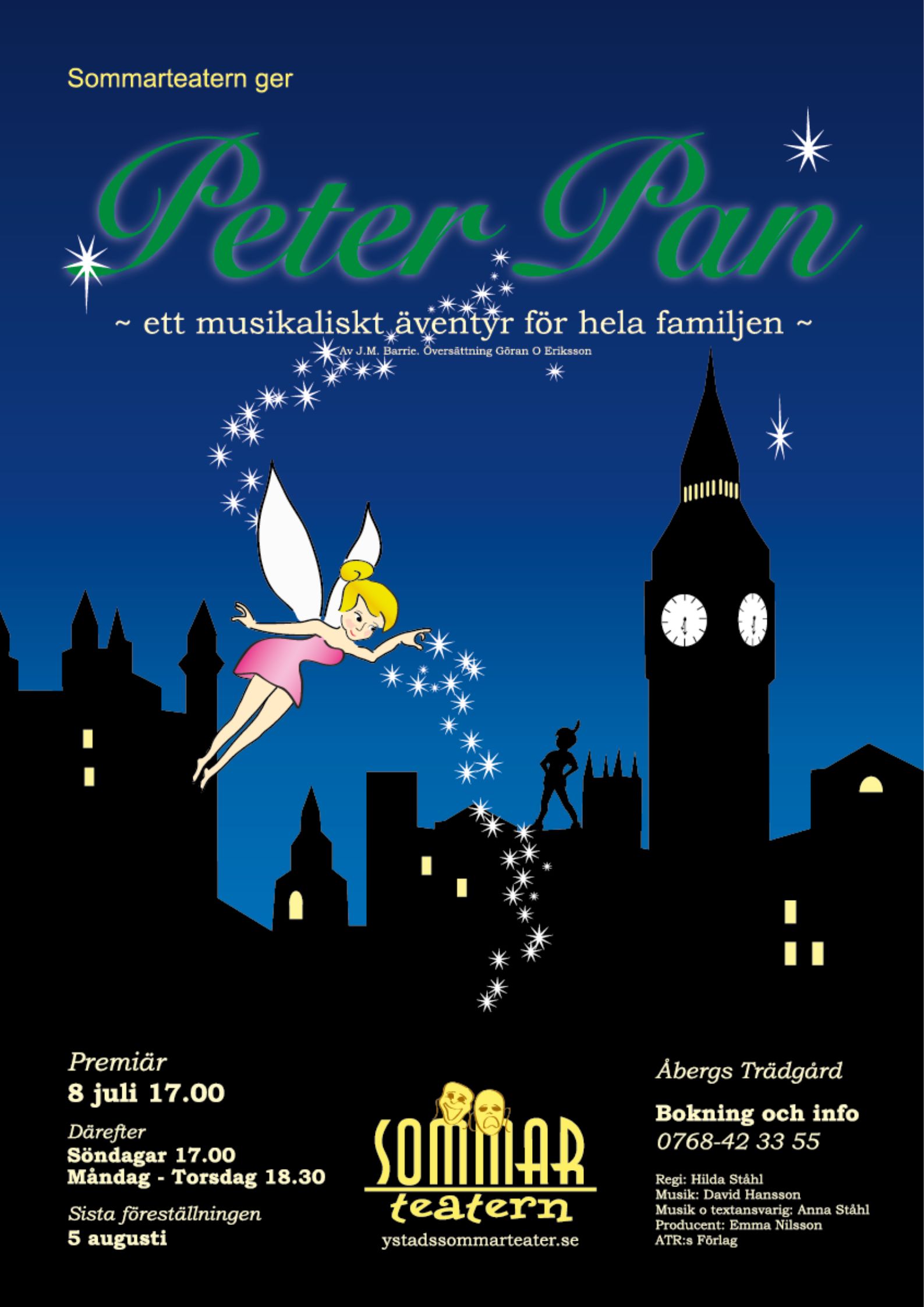 Peter Pan 2012 — Affisch