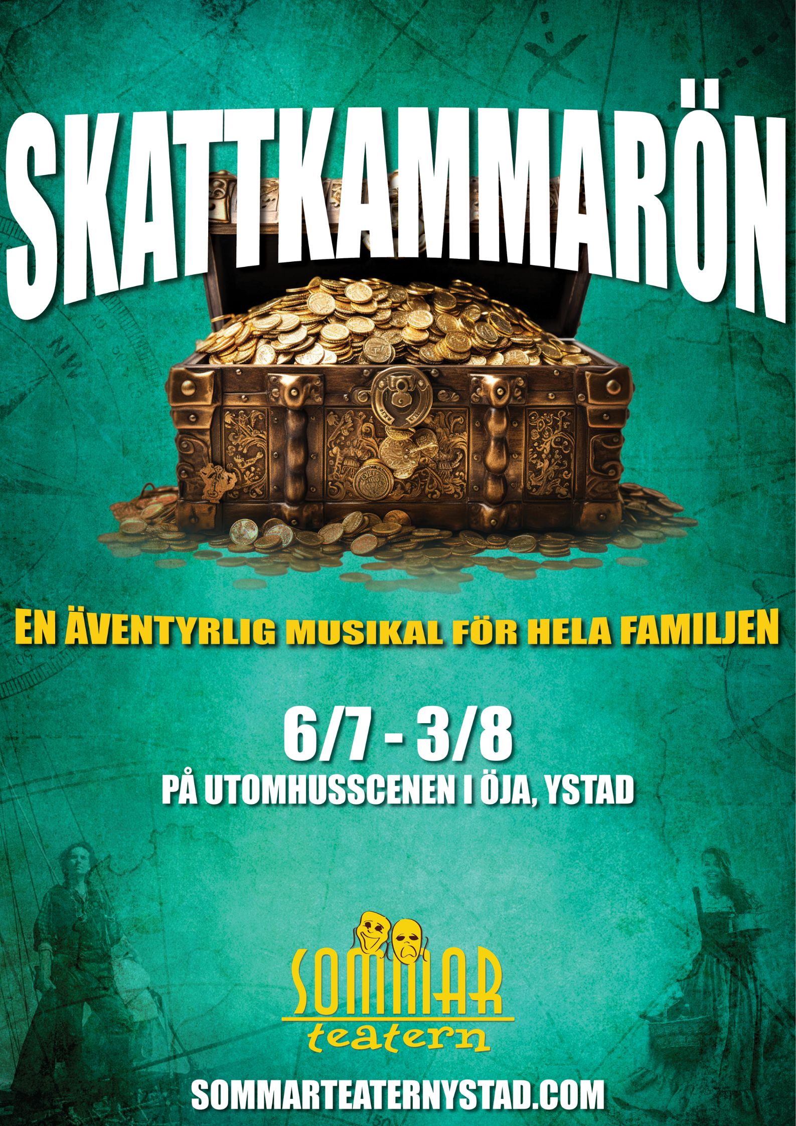 Skattkammarön 2025 — Affisch